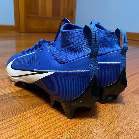 Nike Vapor Edge Pro 360 2 Royal Blue Black DA5456-414 Men’s Size 11.5 Cleats - Picture 9 of 11